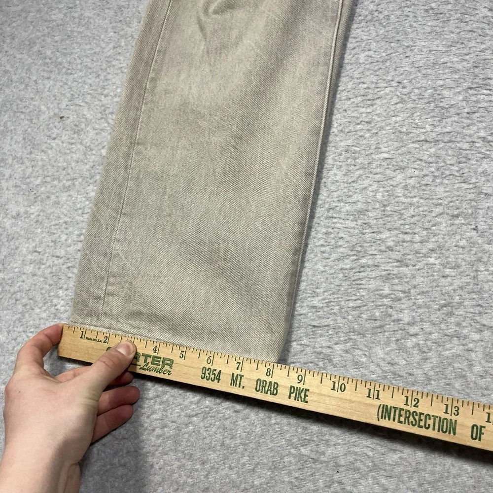 Vintage Levis Jeans Mens 33x30 (Fit 32x28) Gray 501xx Straight Made in USA 80s